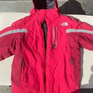 Boys north face parka Detachable inner jacket/hood Size 14-16/L Great condition